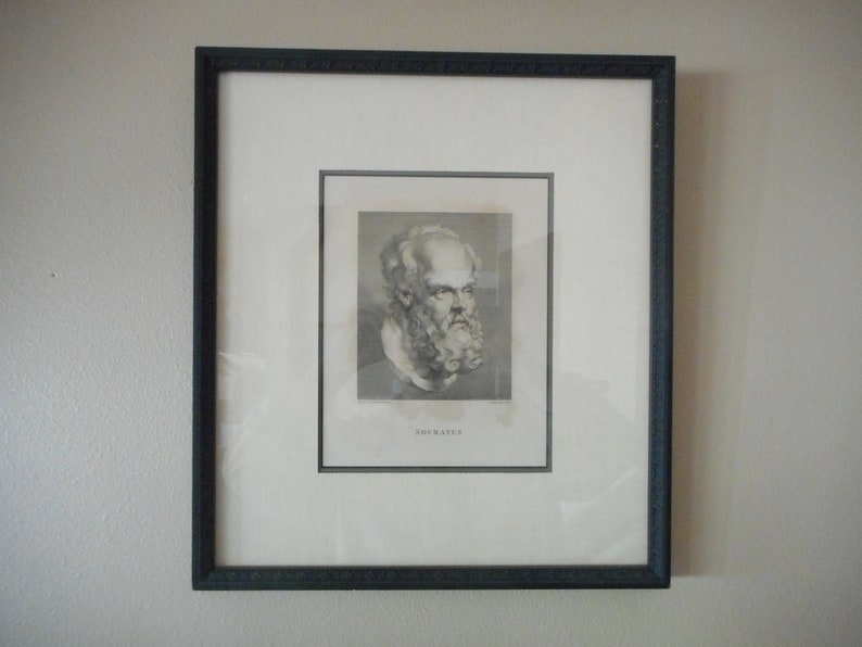 World Famous People Book Page Plate lithograph 1900/'s Original Artwork Pair