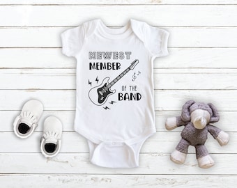 Newest Member Of The Band - Baby Bodysuit