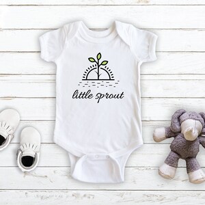 Little Sprout - Baby Bodysuit - Unisex Clothing - Baby Boy - Baby Girl