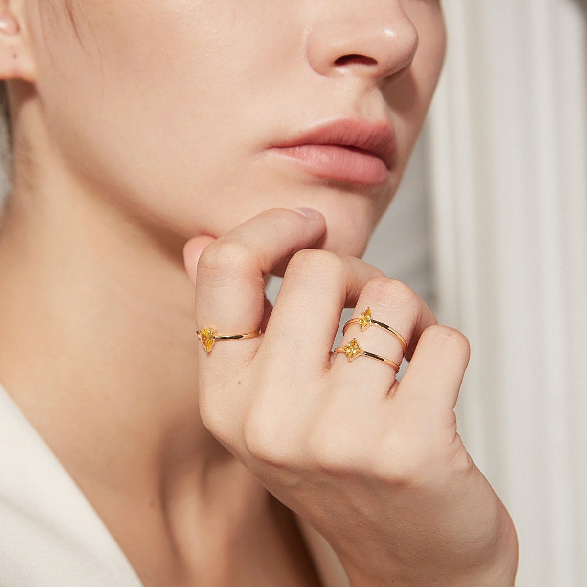 ヒロタカ Hirotaka Manta Spine Ring RINGS