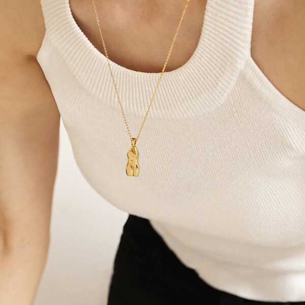 Sculptural Necklace Etsy