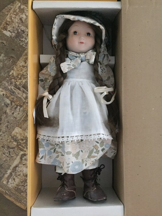 holly hobbie porcelain doll