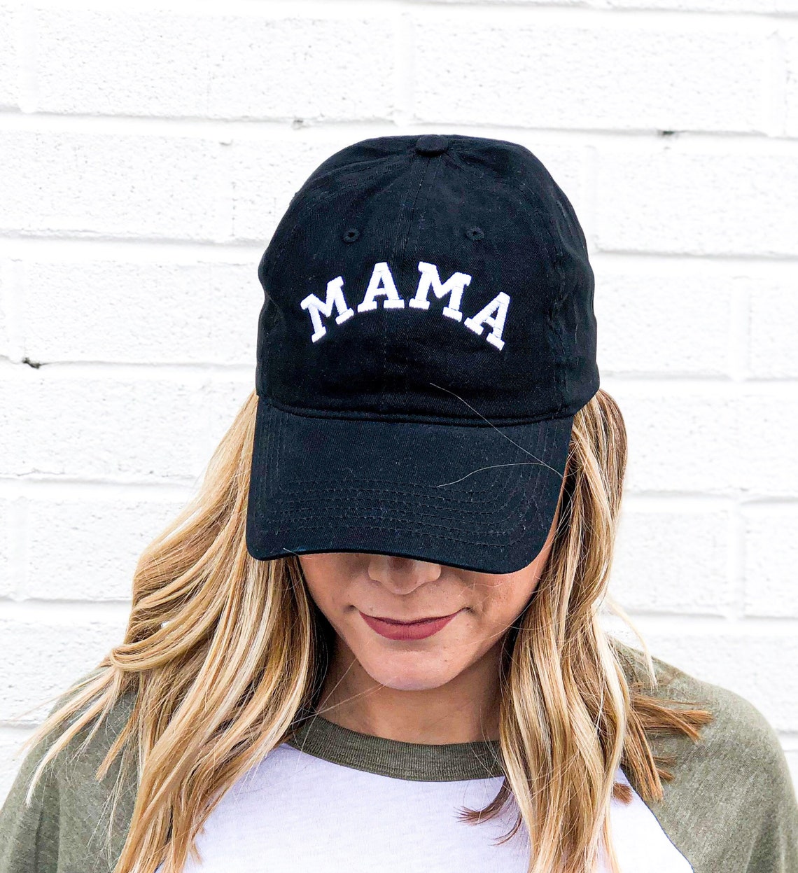 Mama Hat Blessed Mama Hat Hat for Mom Gift for Mom New Mom Etsy