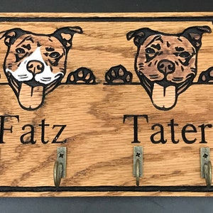 Personalisierte Hundeleine Halter, Leine Halter, Hund Leine Aufhänger, benutzerdefinierte Hundeleine Halter, Hund Leine Aufhänger, Hund Leine Lagerung