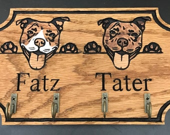 Personalized Dog Leash Holder, Leash Holder, Dog Leash Hanger, Custom Dog Leash Holder, Dog Leash Hanger, Dog Leash Storage