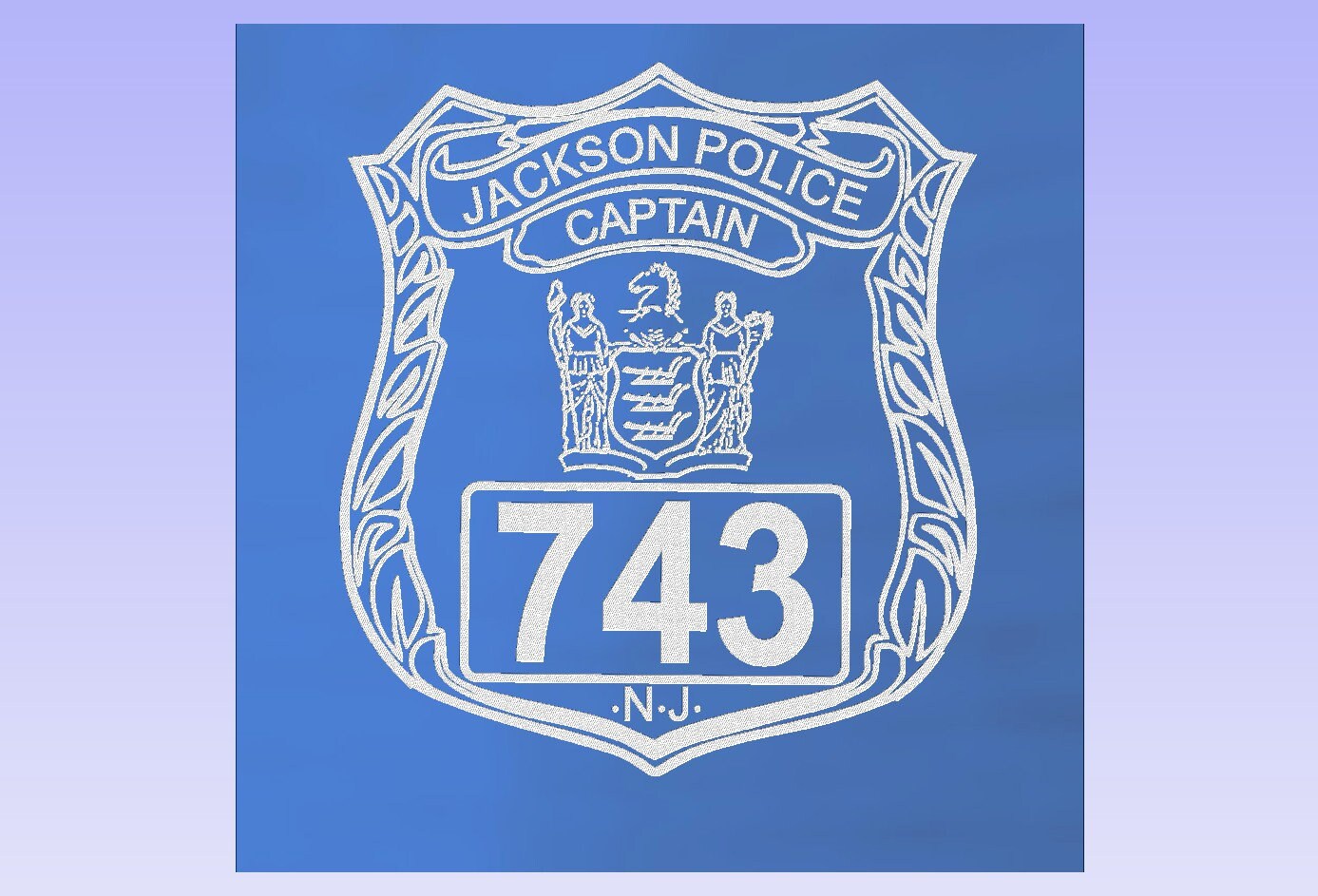 Jackson Township NJ Police Badge Acrylic Lighted Plaque. Police Badge,  Personalized NJ Police Badge Lighted Plaque, Police Gift - Etsy Israel, image size:1387x943