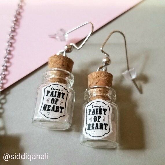 Fainted heart jewelry hot sale