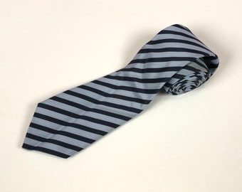 Italy 90s ジョルジオアルマーニ ネクタイ ストライプ ブラウン シルク 高級ジョルジオ アルマーニ ストライプ 金 青 イタリア製 シルク