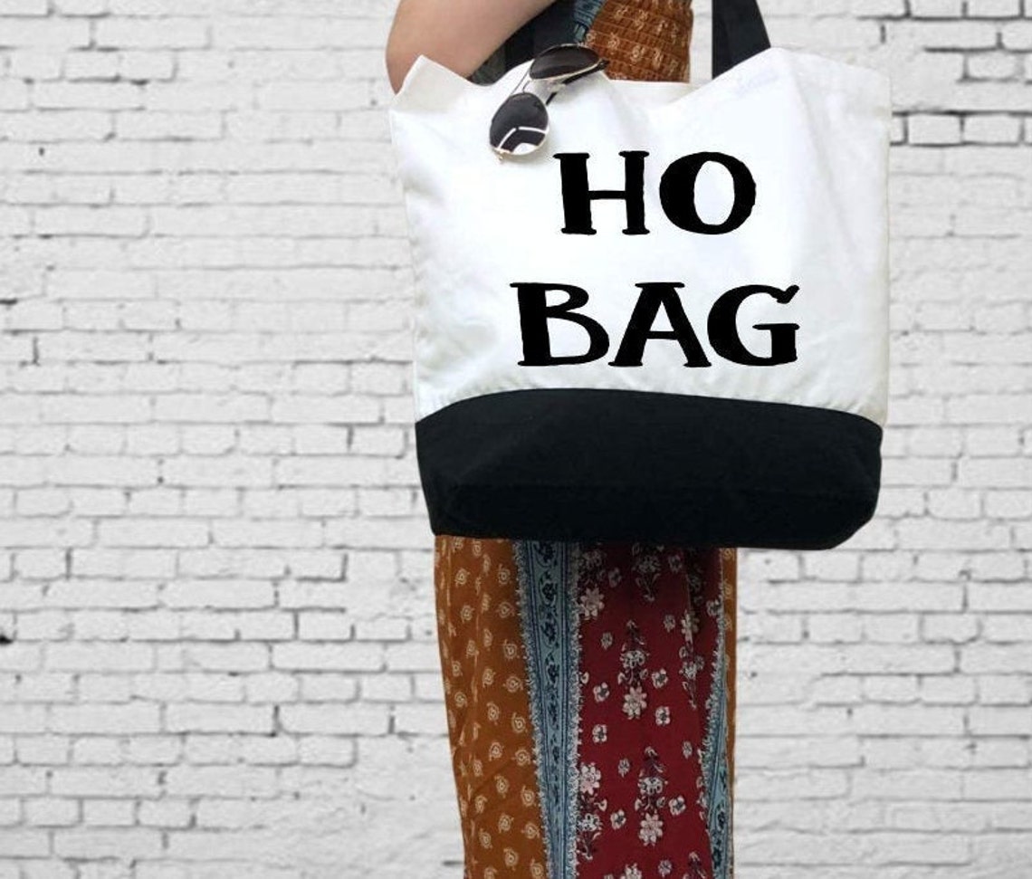 Ho Bag for Friend Reusable Grocery Bag Funny Tote Bag Funny Etsy