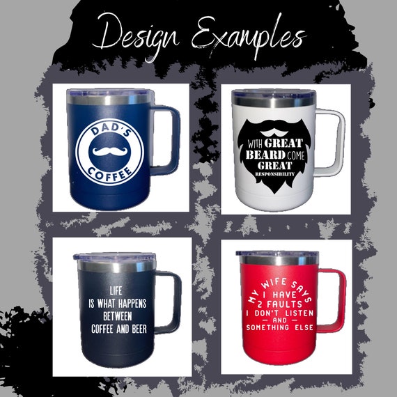 MMTX Gift Set for Men - Coffee Mugs with Soft Towel, Birthday Christmas  Gifts for Dad, Husband, Brother, Friend, Coworkers - 13 oz Ceramic Coffee  Cups with Spoon, Greeting Card 