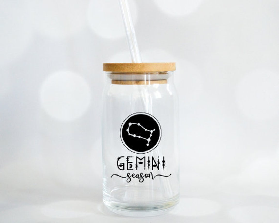 Erdbeer Glasbecher Mit Deckel & Strohhalm - Wiederverwendbarer Eiskaffee Becher, Sommerliches Geschenk Für Sie