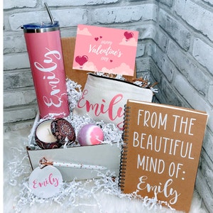 Valentine's Day  Gift for Women, Gift Baskets for Women, Valentine's Gifts for Her, Valentine Gift for Mom, Valentine Set for Daughter