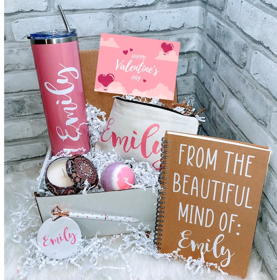 Valentine's Day Gift for Women, Gift Baskets for Women, Valentine's Gifts  for Her, Valentine Gift for Mom, Valentine Set for Daughter 