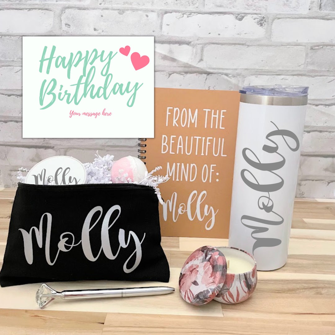 Gift Basket for Women's Birthday, Birthday Gift Box for Best Friend