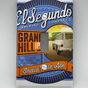 El Segundo Brewing Grand Hill IPA Light Switch Plate Cover Switchplate Craft Beer Bottle Single 1 Gang