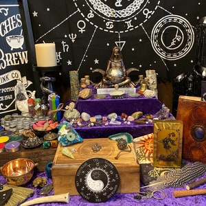 Witchcraft starter kit, witchcraft supplies, beginner witch kit, witch box, witchy things, Wicca, items for spells, read description