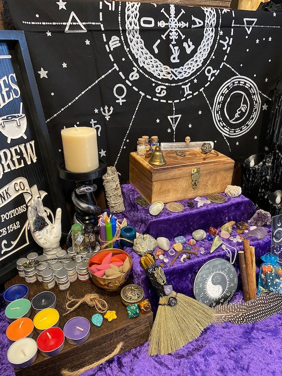 Wiccan Altar Setup
