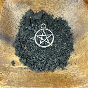 DIY Black salt, witches Black Salt, everything included to make two ounces of black salt including instructions. Read description