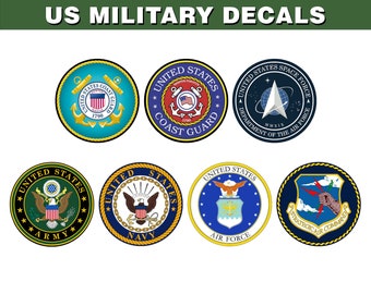 Discounted Multi-Pack US Military Decals