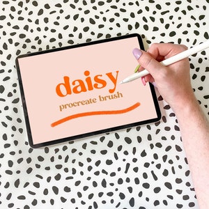 Daisy Procreate Brush | Procreate Brush | Brush for Procreate | Handwritten Brush | Calligraphy Brush | Lettering Brush | Digital Brush