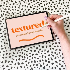 Textured Procreate Brush Bundle | Handwritten Brush | Procreate Brush Pack | Brush for Procreate | Lettering Brush | Digital Brush
