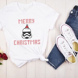 Merry Christmas Star Wars Stormtrooper | Short-Sleeve Unisex T-Shirt