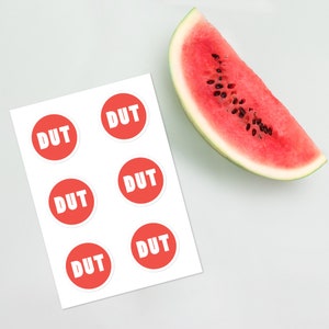 Dut | Sticker sheet