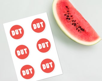Dut | Sticker sheet