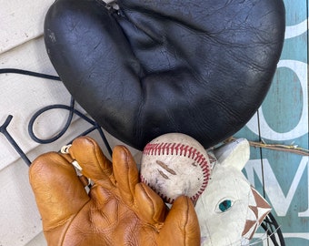 Vintage Baseball Glove Bundle