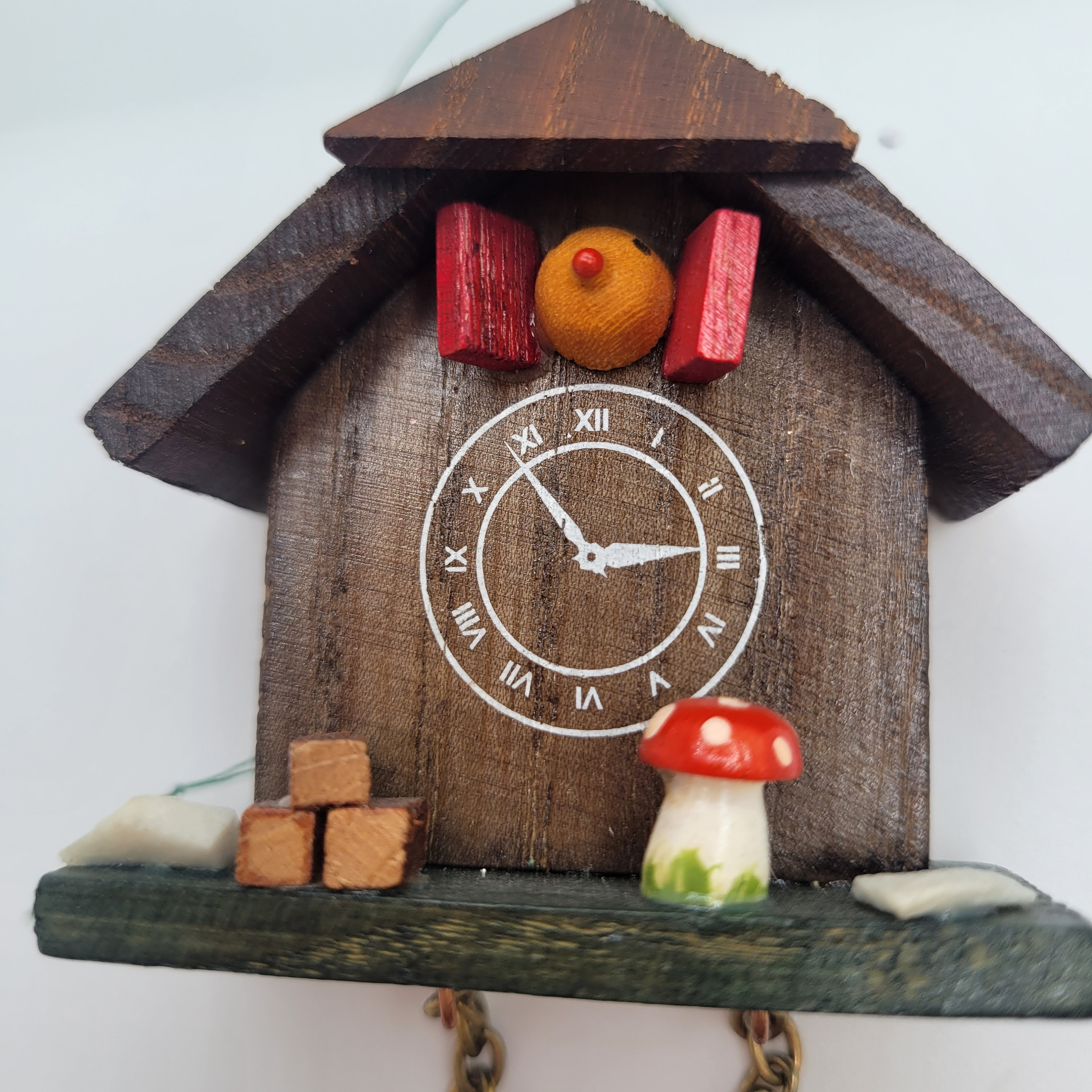Cuckoo clock christmas ornament