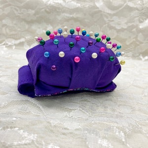 Self-Sharpening Wrist Pincushion: Perfect Lightweight with Removable Band for Sewing, Quilting, Alterations, Crafts, Gifts