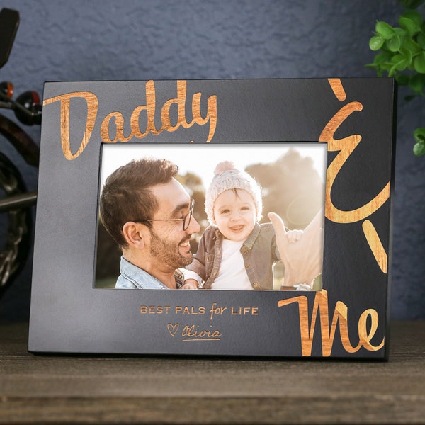 Daddy Picture Frame Gift, First Fathers Day Gift for Dad, Gift for Husband, Papa Gift (FRA-W140)