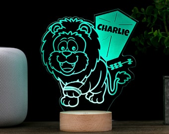 lion lamp nursery
