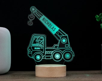 kids construction lamp