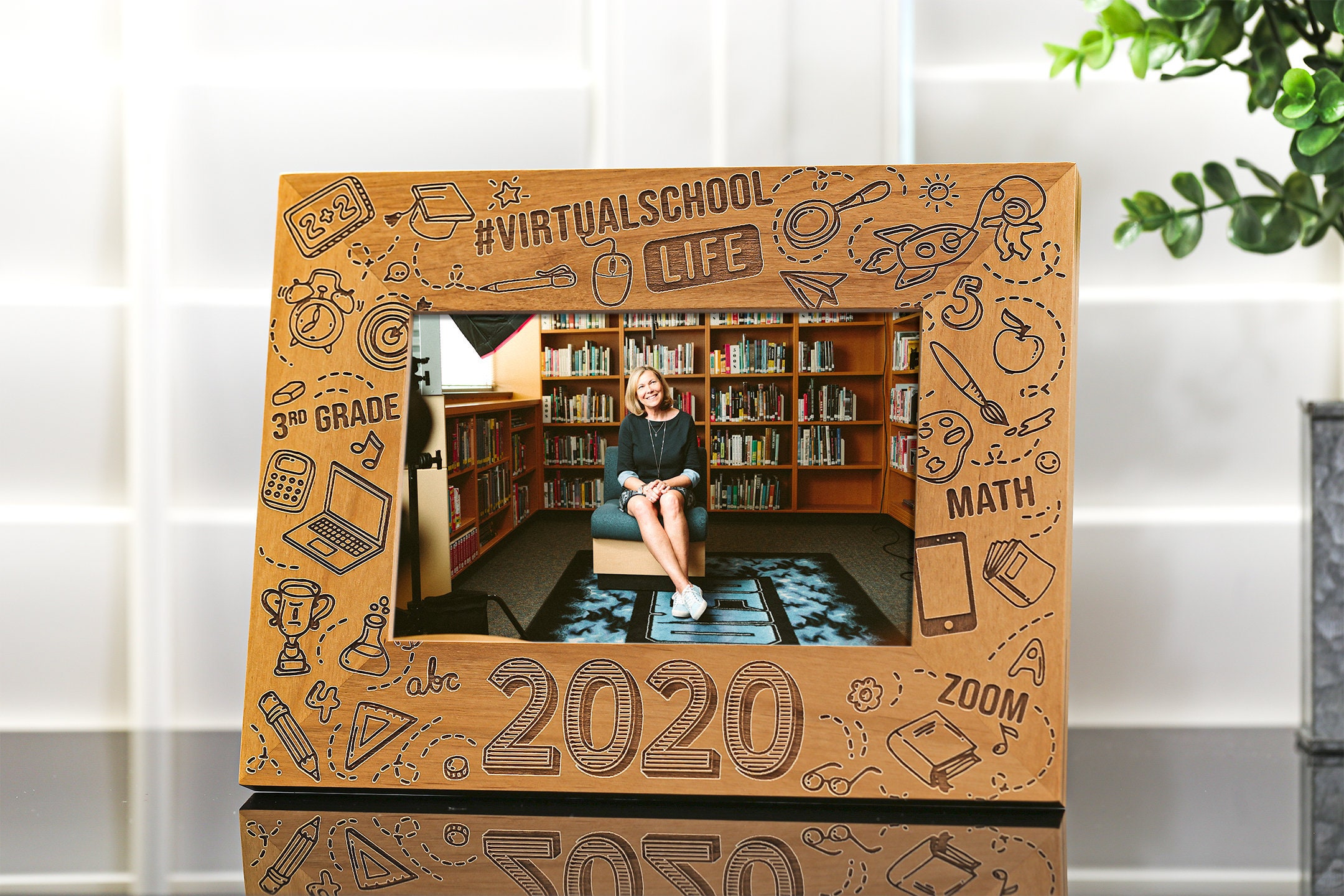 Teacher Gift 2020 Homeschool Distance Learning Picture Frame ...