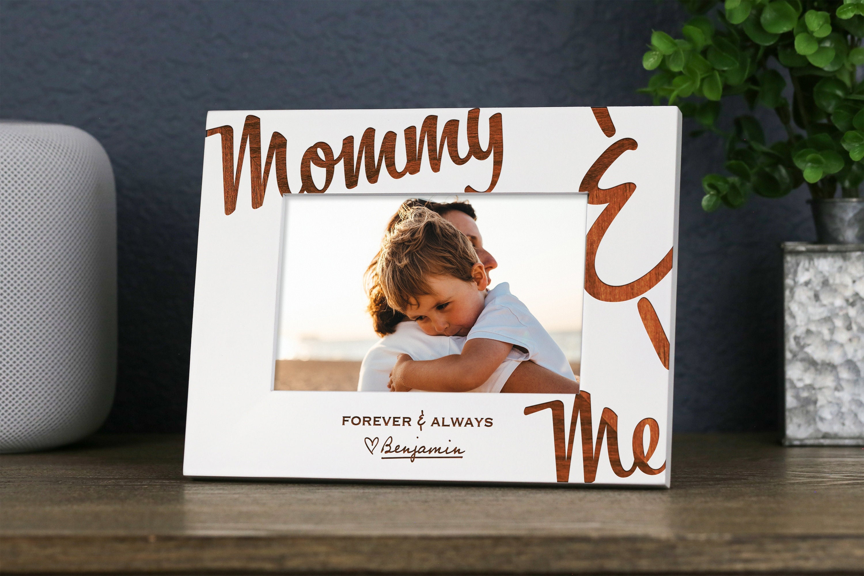 KU-DaYi Mother Gifts Picture Frame,Mom Mother Birthday Mothers Day Gifts  From Son Daughter Kids Children,Madre Wall & Tabletop Photo Frame