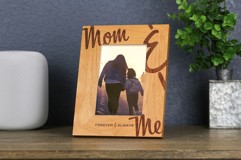 New Mom Personalized Picture Frame, First Mothers Day, New Mommy Gift, Gift for Wife image 2