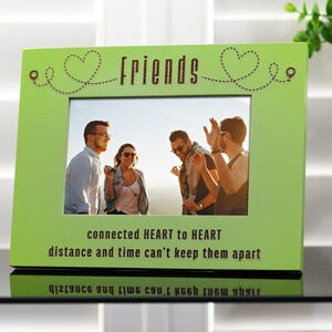 Friends Long Distance Picture Frame, Siblings or Sister Picture Frame ...
