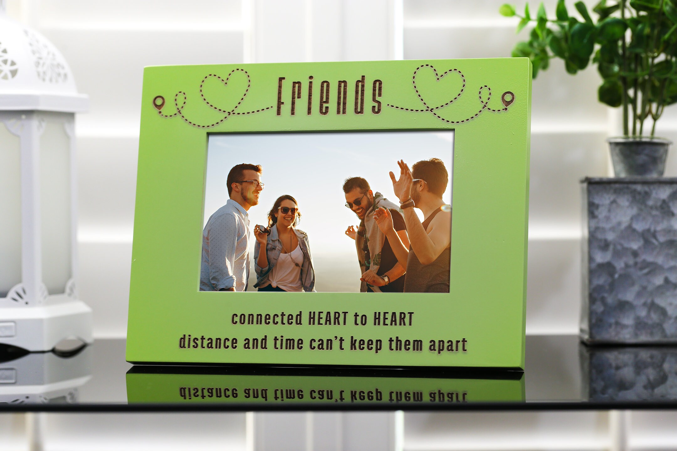 Friends Long Distance Picture Frame Siblings or Sister | Etsy