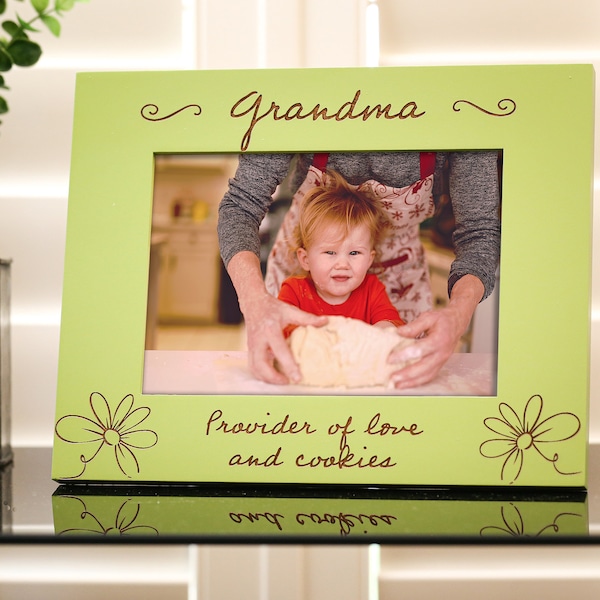 Grandma or Abuela Picture Frame Personalized, Custom personalized photo frame, home decor