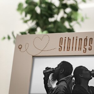 Friends Long Distance Picture Frame, Siblings or Sister Picture Frame ...