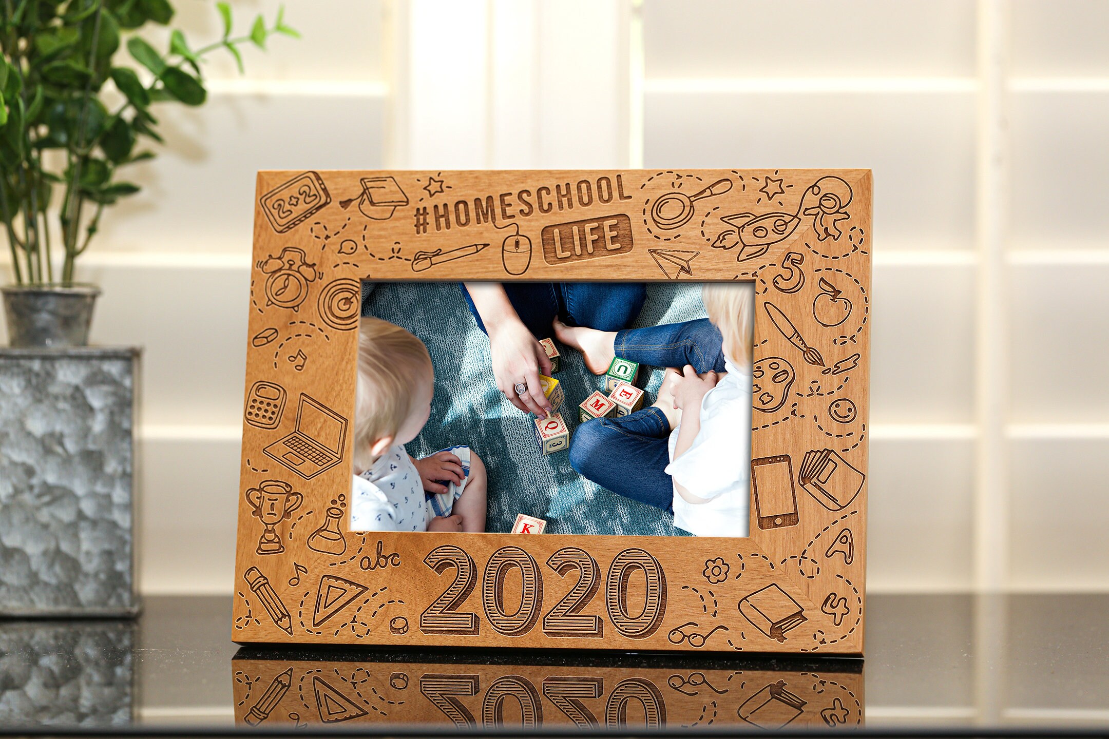 Teacher Gift 2020 Homeschool Distance Learning Picture Frame ...