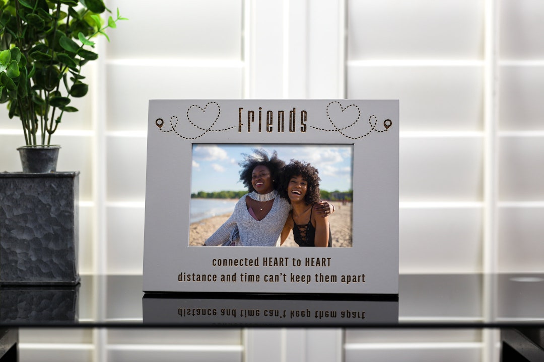 Friends Long Distance Picture Frame, Siblings or Sister Picture Frame