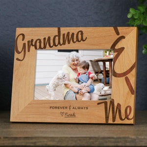 Nana & Me Picture Frame, Gift for Grandma, First Grandma Gift, New Nana Gift, Personalized Mother's Day Gift image 2