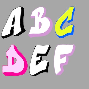 Graffiti SVG and PNG cut files