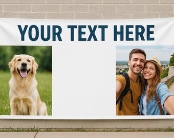 Personalized Vinyl Banner – Custom Printed for Indoor/Outdoor Use