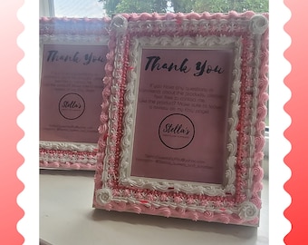 Cake Frame/Picture Frame/Fake Cake