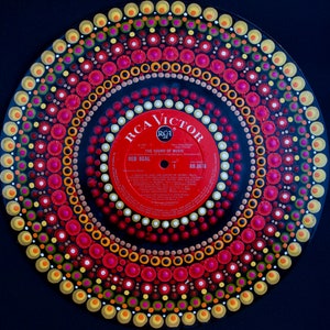 The Sound of Music - Dot Painted Record