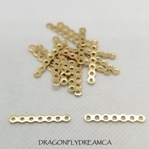 Necklace top spacer bar