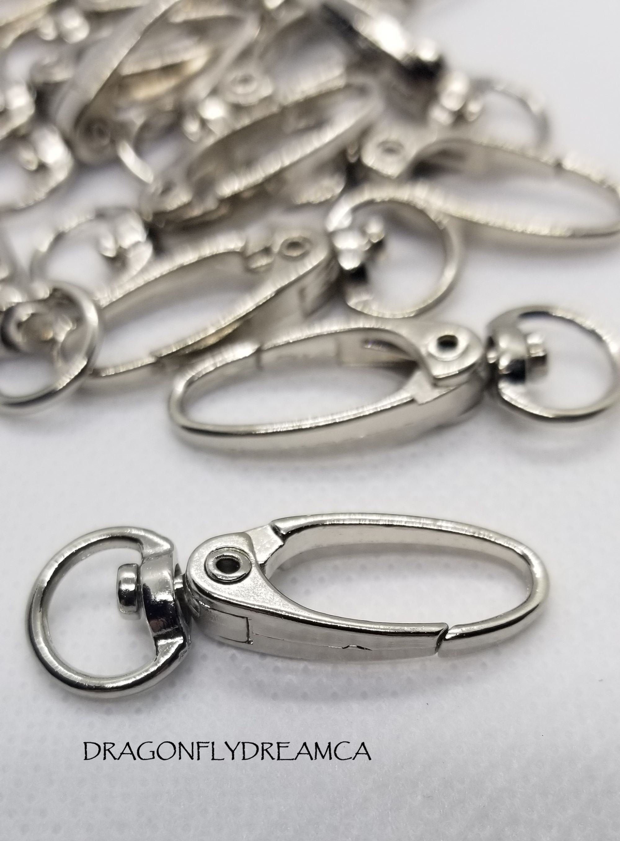 5 Keychain With Lobster Clasp,key Ring With Clasp,keychain Hook,split  Ring,key Holder,clasp Clip,key Ring Clasp,charms Keychain 